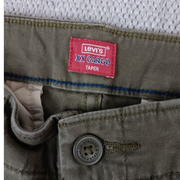 Levi's XX Cargo Pants Men's 30X31 Army Green Classic Straight Utility Outdoors - Picture 6 of 14